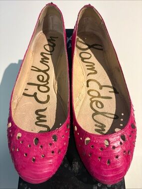 Sam Edelman Hot Fuchsia Flats